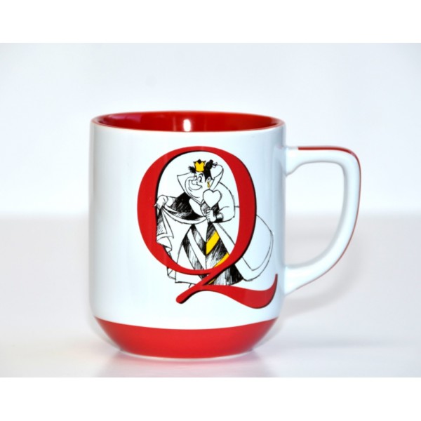 Queen of Hearts letter Mug